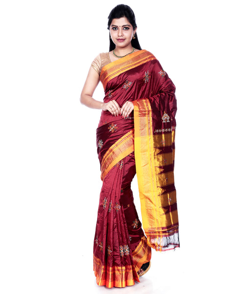 Ilkal Saree Online Shopping | Traditional Ilkal Sarees with Blouse